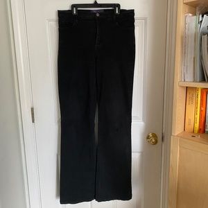 Black NYDJ Boot Cut Jeans, Size 10